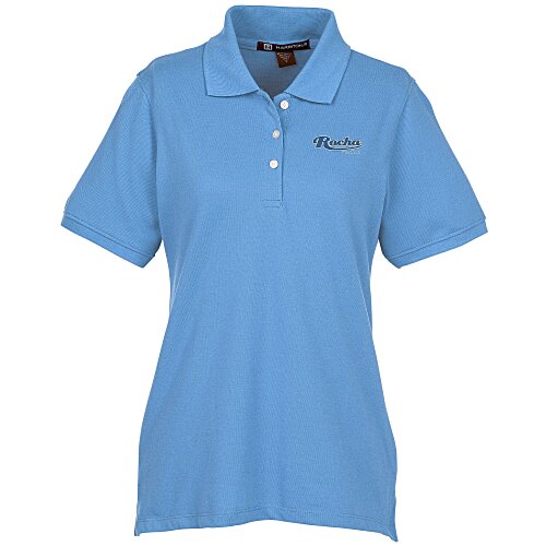 Harriton 5.6 oz. Easy Blend Polo - Ladies' - Embroidered Main Image
