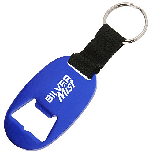Oval Bottle Opener Keychain Main Image