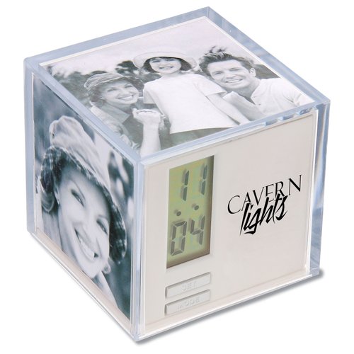 Memories Photo Cube and Clock Main Image