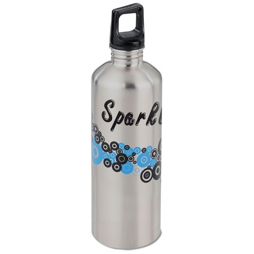 h2go Classic Stainless Steel Sport Bottle – 24 oz. – Dots Main Image
