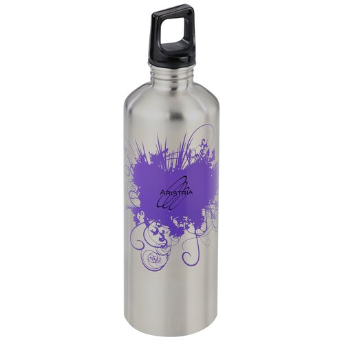 h2go Classic Stainless Steel Sport Bottle – 24 oz. – Burst Main Image