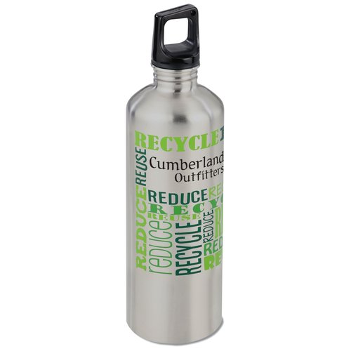 h2go Classic Stainless Steel Sport Bottle – 24 oz. – Eco Main Image