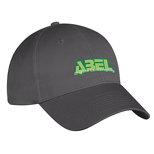 Brushed Cotton Twill Cap - Embroidered Main Image