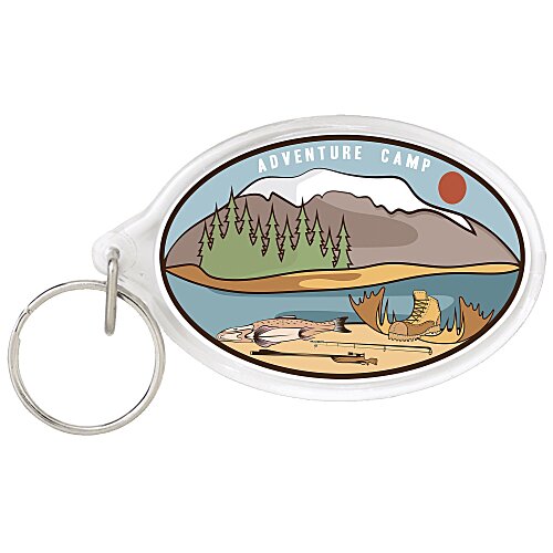 Acrylic Keychain - Oval Main Image