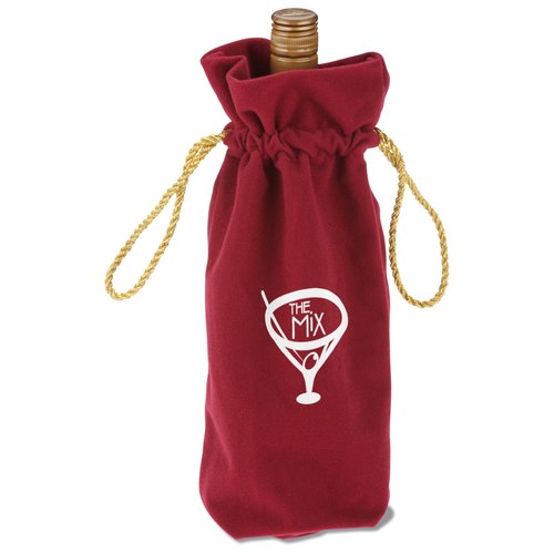 Velvet Wine Gift Bag Main Image