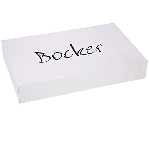 Apparel Gift Box - 12" x 19" x 3" - Gloss White Main Image
