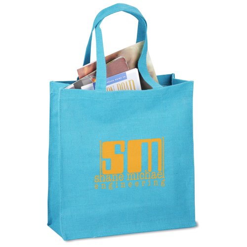 Laminated Jute Tote Main Image