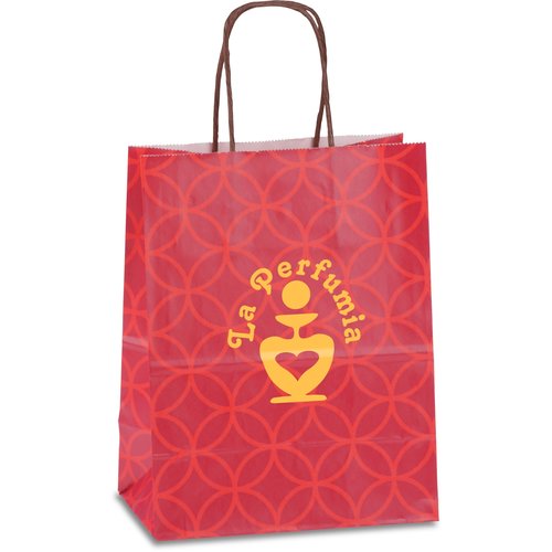 Kaleidoscope Shopping Bag - 10-1/2" x 8" - Scarlet Gardens Main Image