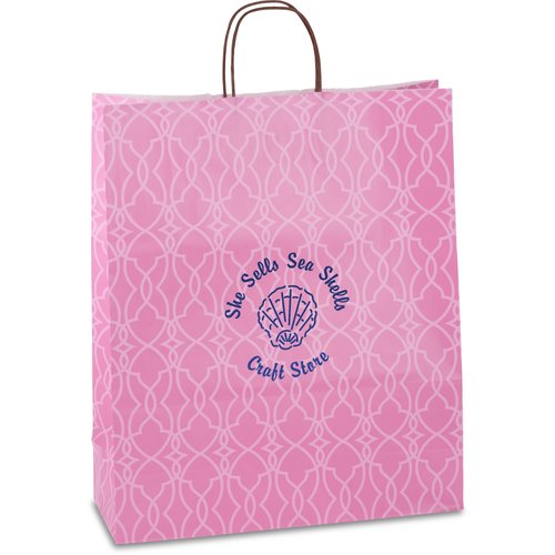 Kaleidoscope Shopping Bag - 19-1/4" x 16" - Azalea Trellis Main Image