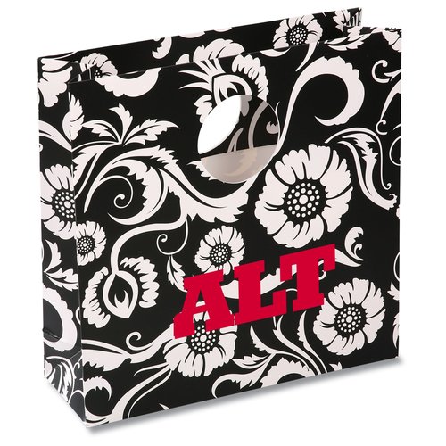 Round Handle Gift Bag - Paisley Main Image