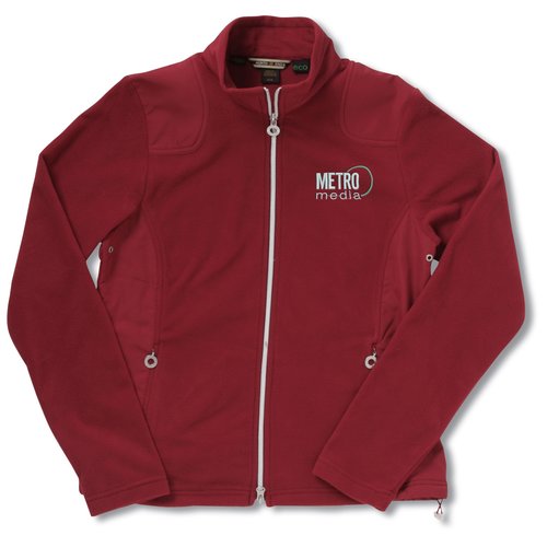 Recycled Polyester Fleece Full-Zip Jacket - Ladies' Main Image