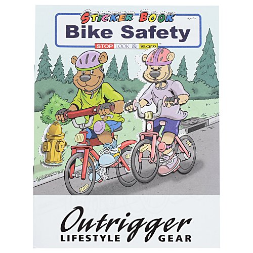 Bike Safety Sticker Book Main Image
