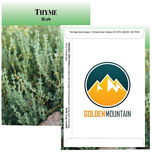 Standard Series Seed Packet - Thyme Main Image