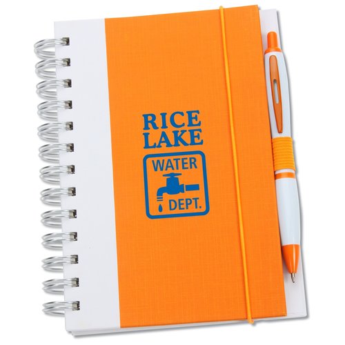 "Take Notice" Spiral Notebook & Pen Main Image