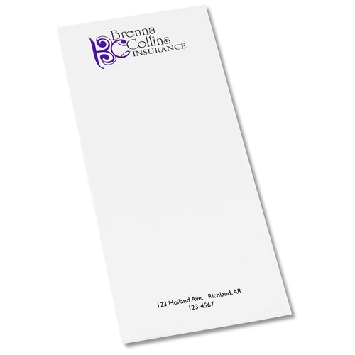Notepad - 11" x 4-1/4" - 25 sheet Main Image