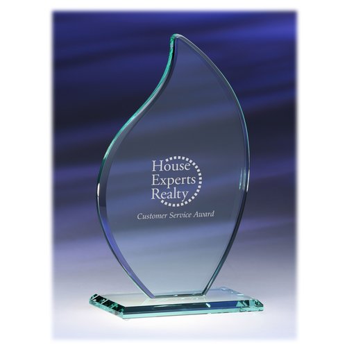 Flame Award - Jade - Medium Main Image