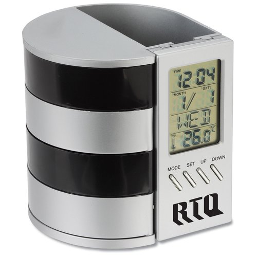 Cubicle Caddy Clock Main Image