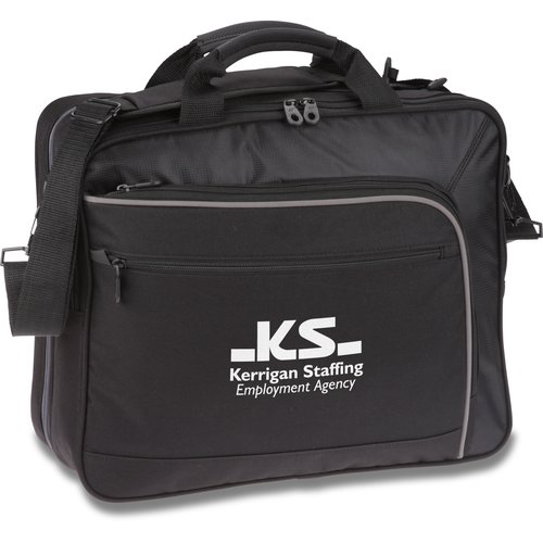 Life in Motion Primary TSA Laptop Brief Bag Main Image