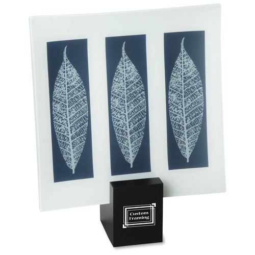 Designer Glass Plate - Autumn Leaf Main Image