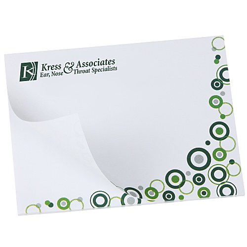 Souvenir Designer Sticky Note - 3" x 4" - Dots - 25 Sheet Main Image
