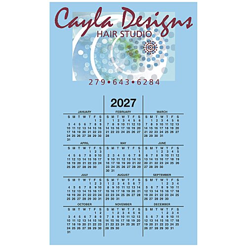 Calendar Magnet - Medium - Colors Main Image
