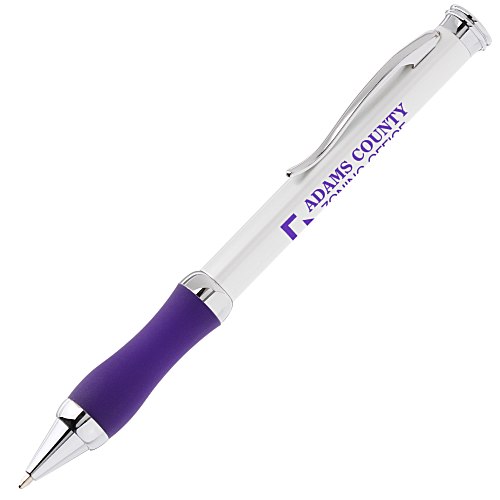 Pearl Snuggle Wave Metal Pen Main Image
