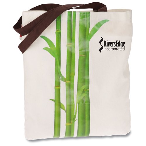 Design Accent Cotton Shopper - Bamboo Main Image