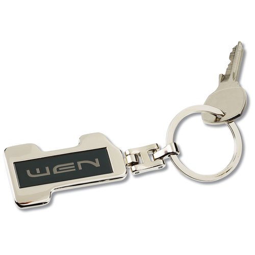 Silver No.1 Key Ring Main Image