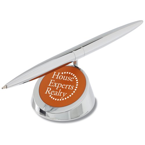 Round Metal Helicopter Pen Main Image