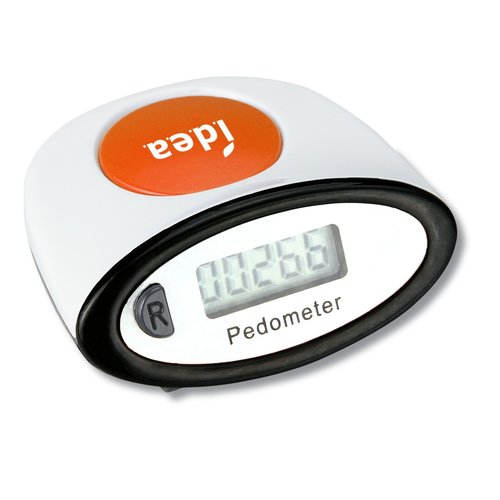 Mod Stepper Pedometer - White Main Image