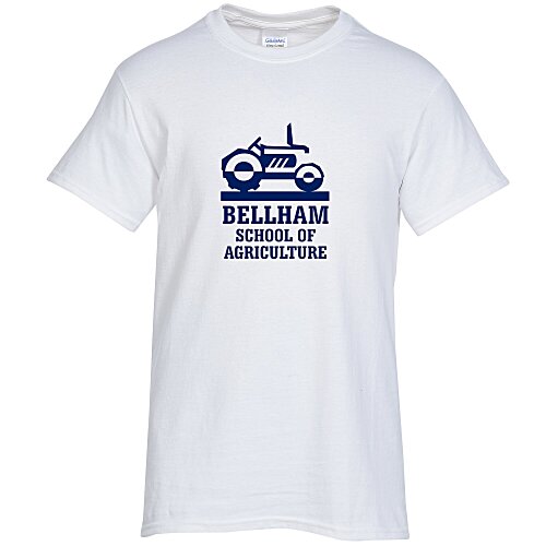 Gildan 6 oz. Ultra Cotton T-Shirt - Men's - Screen - White Main Image