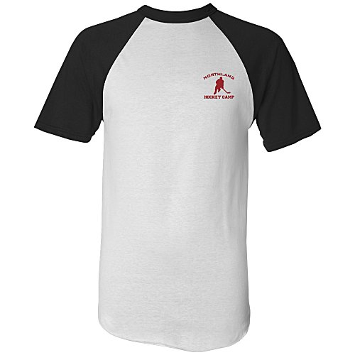 Augusta Sportswear Baseball Jersey - Screen - White Main Image