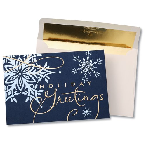 Metallic Blue Snowflakes by Hallmark Main Image