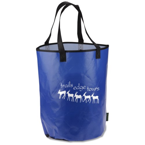 Laminated Polypropylene Basket Tote Main Image