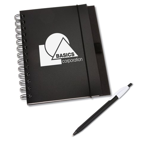 Recycled Polypro - Cardboard Journal w/ Free A-Maize Pen Main Image