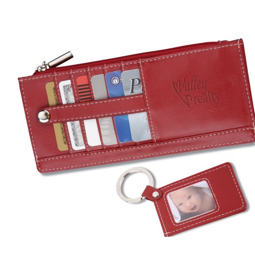 Slim Wallet w/ Free Photo Key Chain Main Image