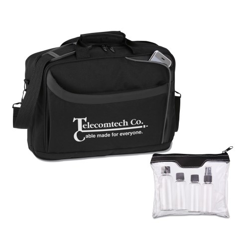 CheckMate Laptop Bag w/ Free Air Safe Toiletry Kit Main Image