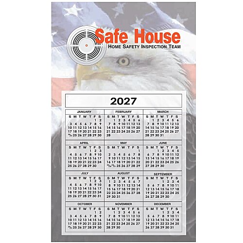 Calendar Magnet - Medium - Patriotic Main Image