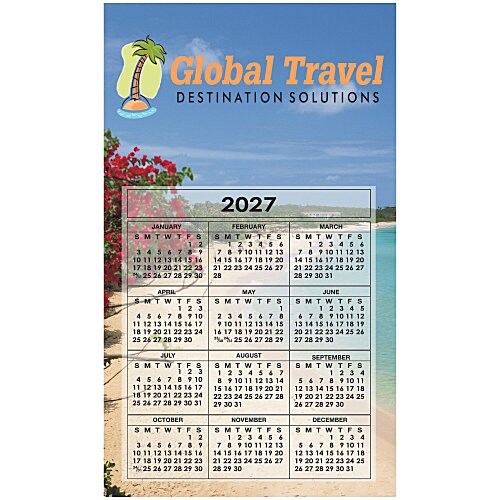 Calendar Magnet - Medium - Seashore Main Image