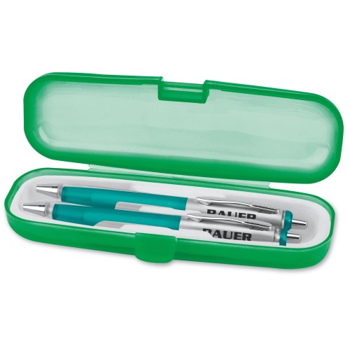 Jewel-Tone Pen / Pencil Set Main Image