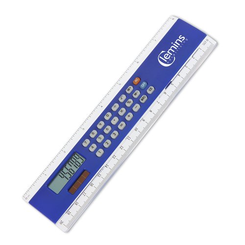Acrylic 8" Calculator Ruler Main Image