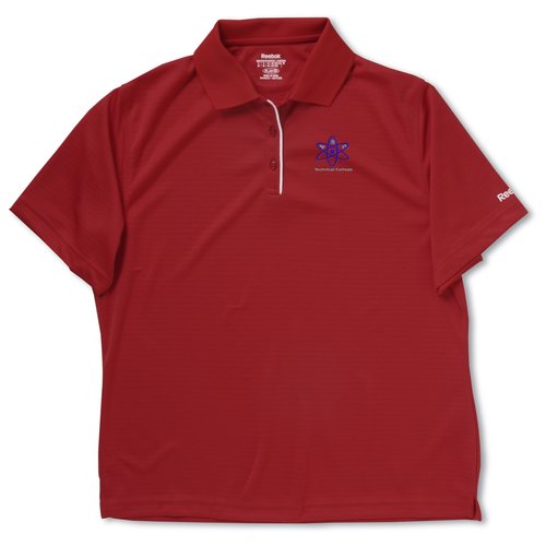 Reebok Play Dry Horizontal Texture Polo - Ladies' Main Image