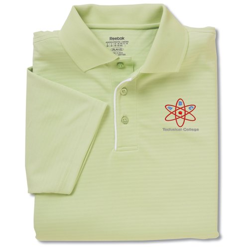 Reebok Play Dry Horizontal Texture Polo - Men's Main Image