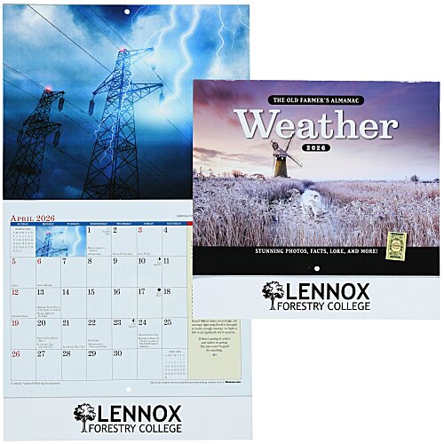 The Old Farmer's Almanac Calendar - Weather - Stapled Main Image