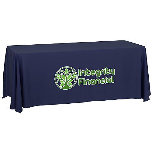 Serged Closed-Back Table Throw - 6 feet - 24 hr Main Image