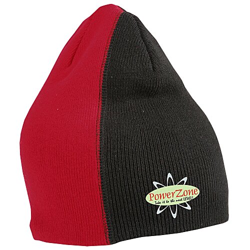 Fine Knit Off Center Beanie Main Image