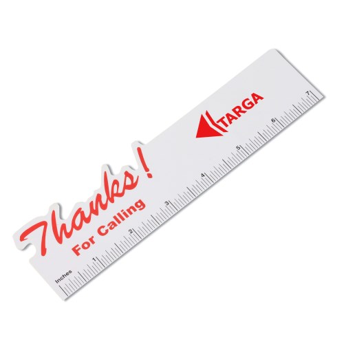 7" Shaped Ruler - Thanks Main Image