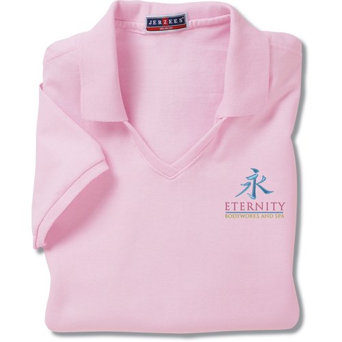 Jerzees Spotshield Johnny Collar Shirt - Ladies' - Colors Main Image