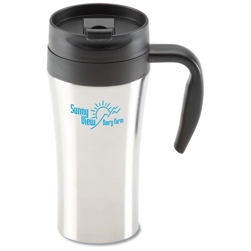 Double Lock Stainless Travel Mug - 16 oz. Main Image