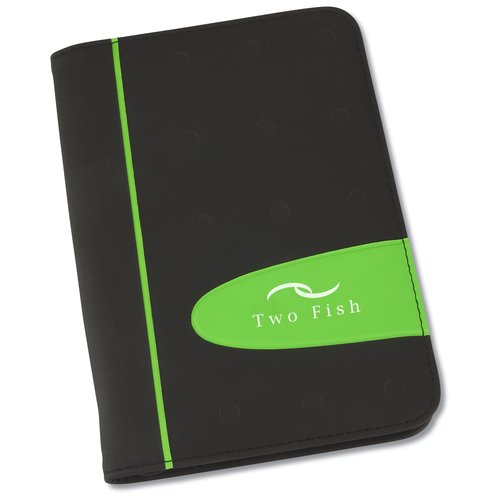 Eclipse Jr Zippered Padfolio - Closeout Main Image